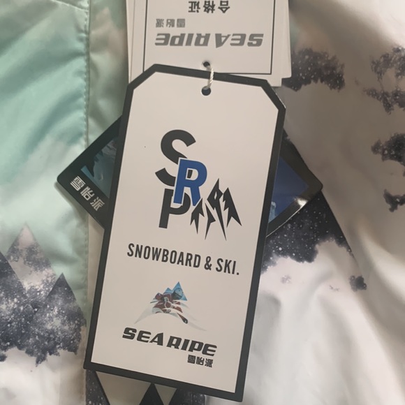 NWT SeaRipe snowboard/ski jacket waterproof insulated - Picture 6 of 11